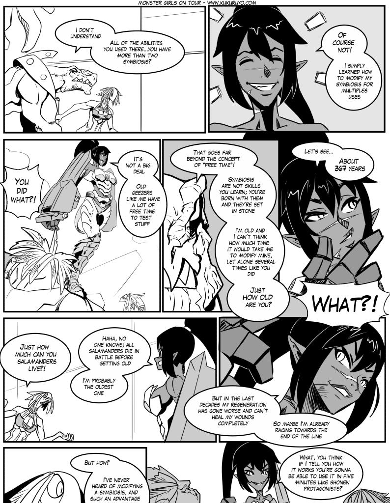 Monster girls on tour - Episode 306, Page 1: Page 306